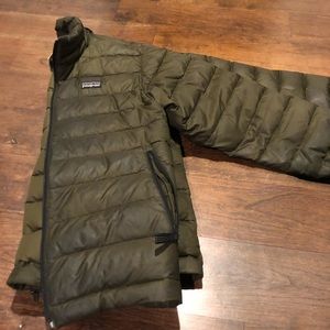 Patagonia jacket size small olive green